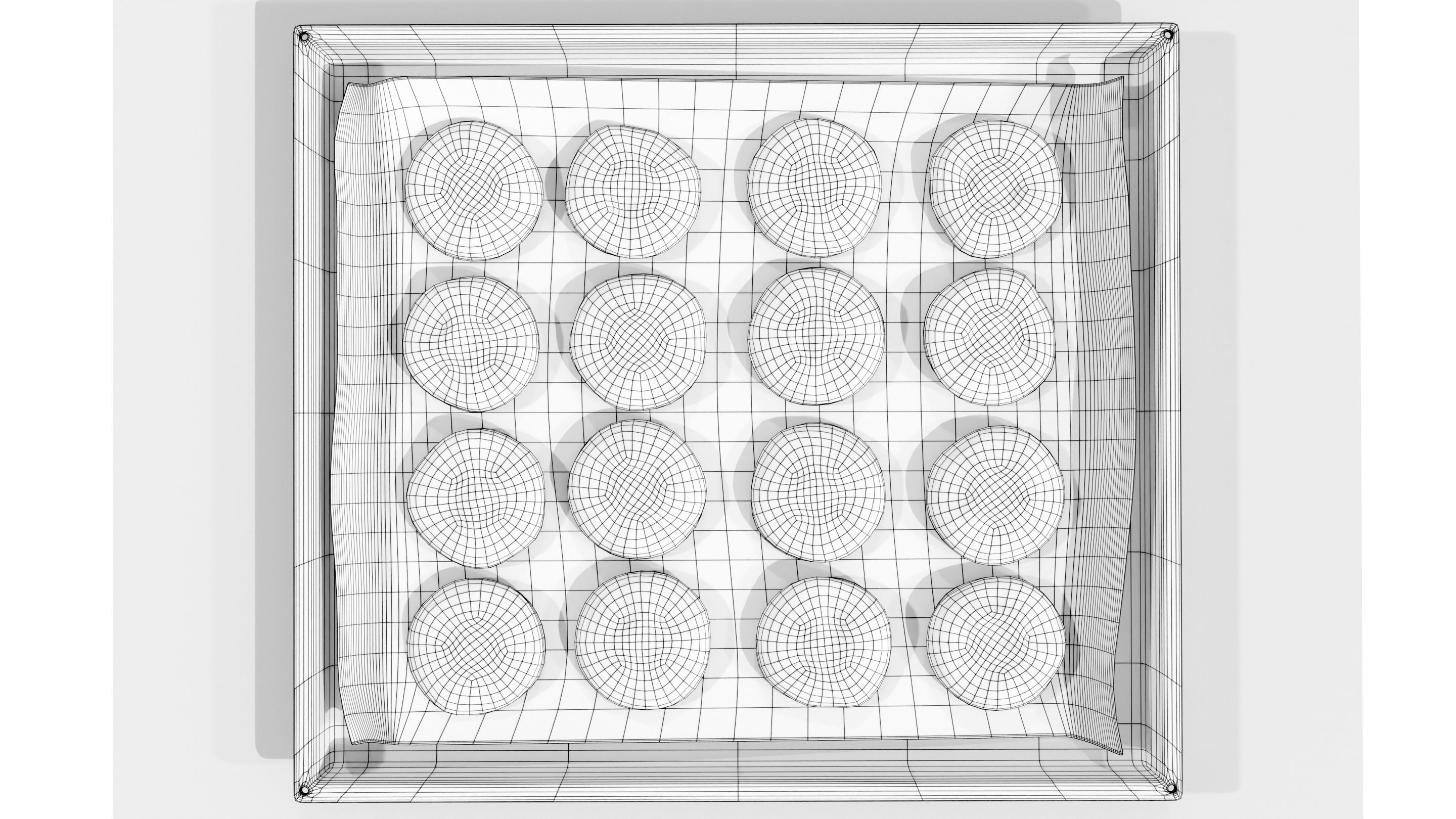 Tray with Cookies 3D model_14