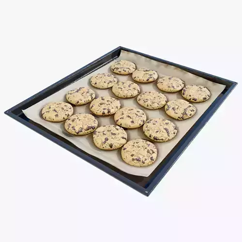 Tray with Cookies