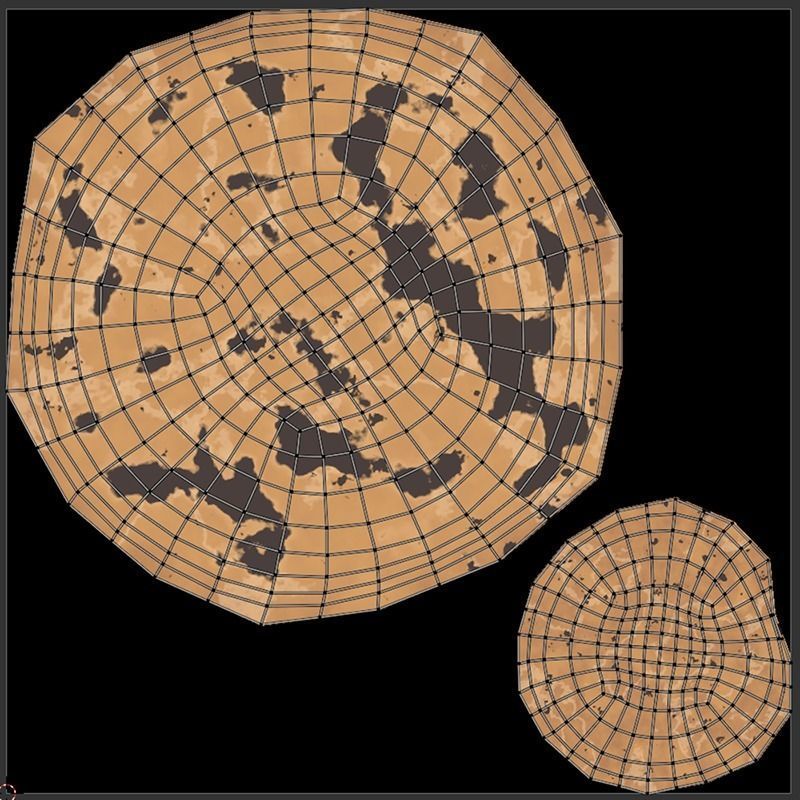 Tray with Cookies 3D model_11