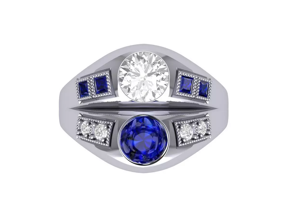 Wedding Ring 3D print model