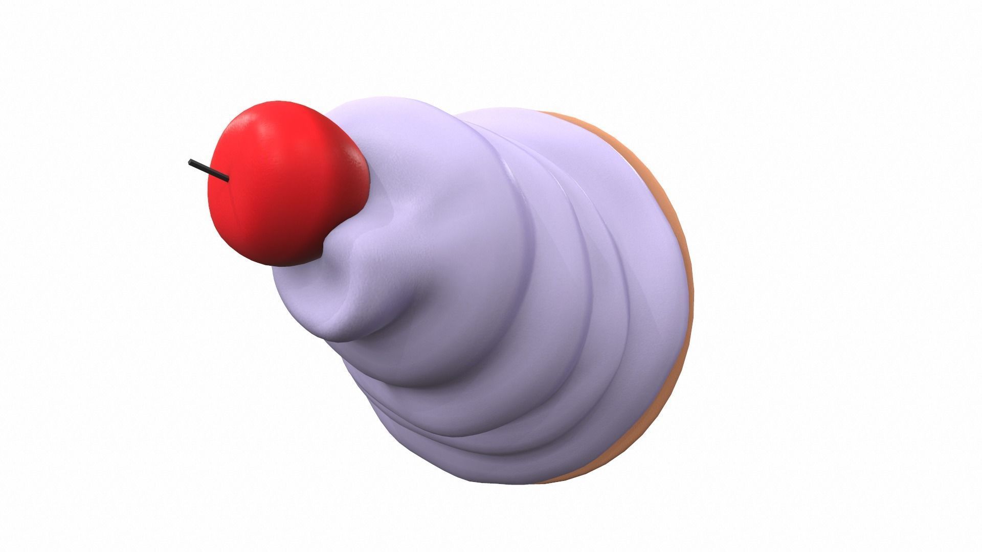 Cartoon ice cream 1 3D model_8