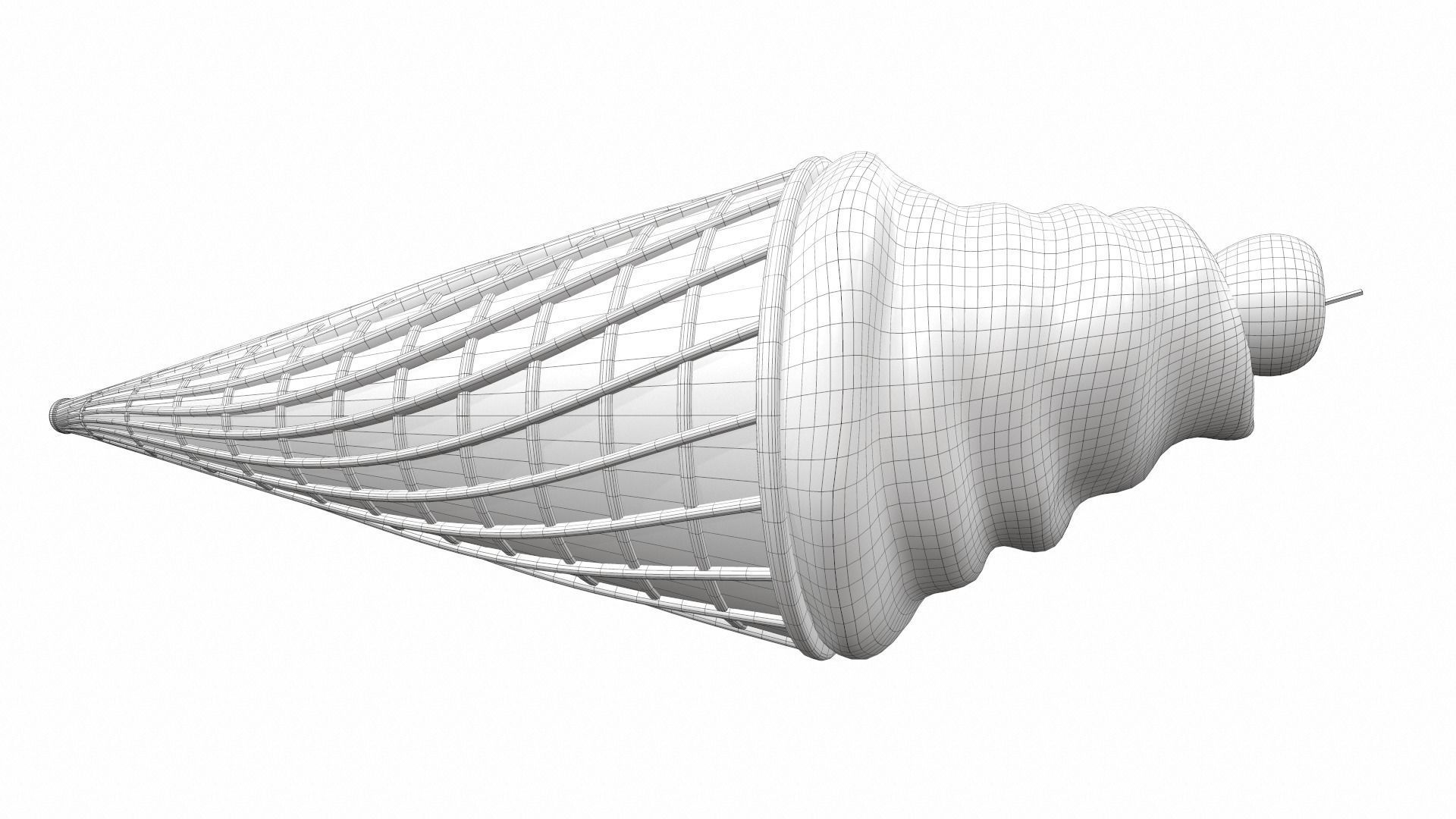 Cartoon ice cream 1 3D model_13