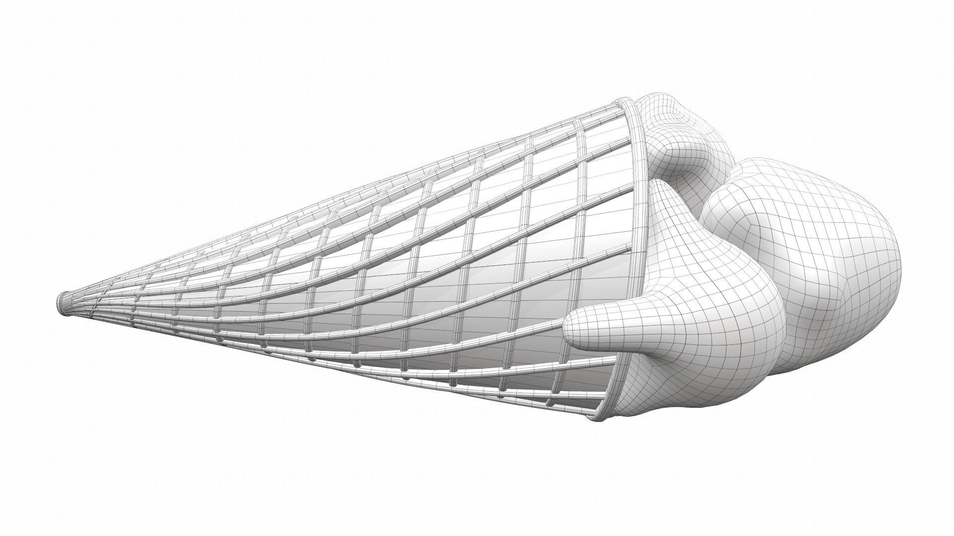 Cartoon ice cream 2 3D model_13