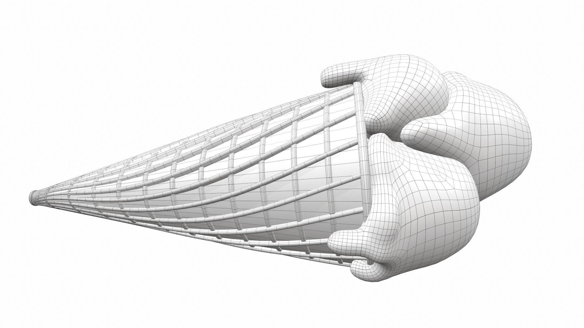 Cartoon ice cream 2 3D model_14