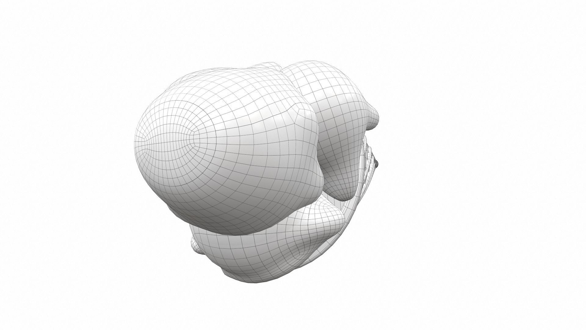 Cartoon ice cream 2 3D model_17