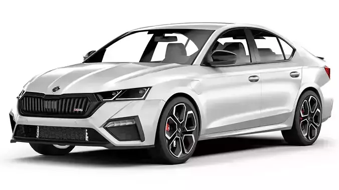Skoda Octavia RS 2020 3D model
