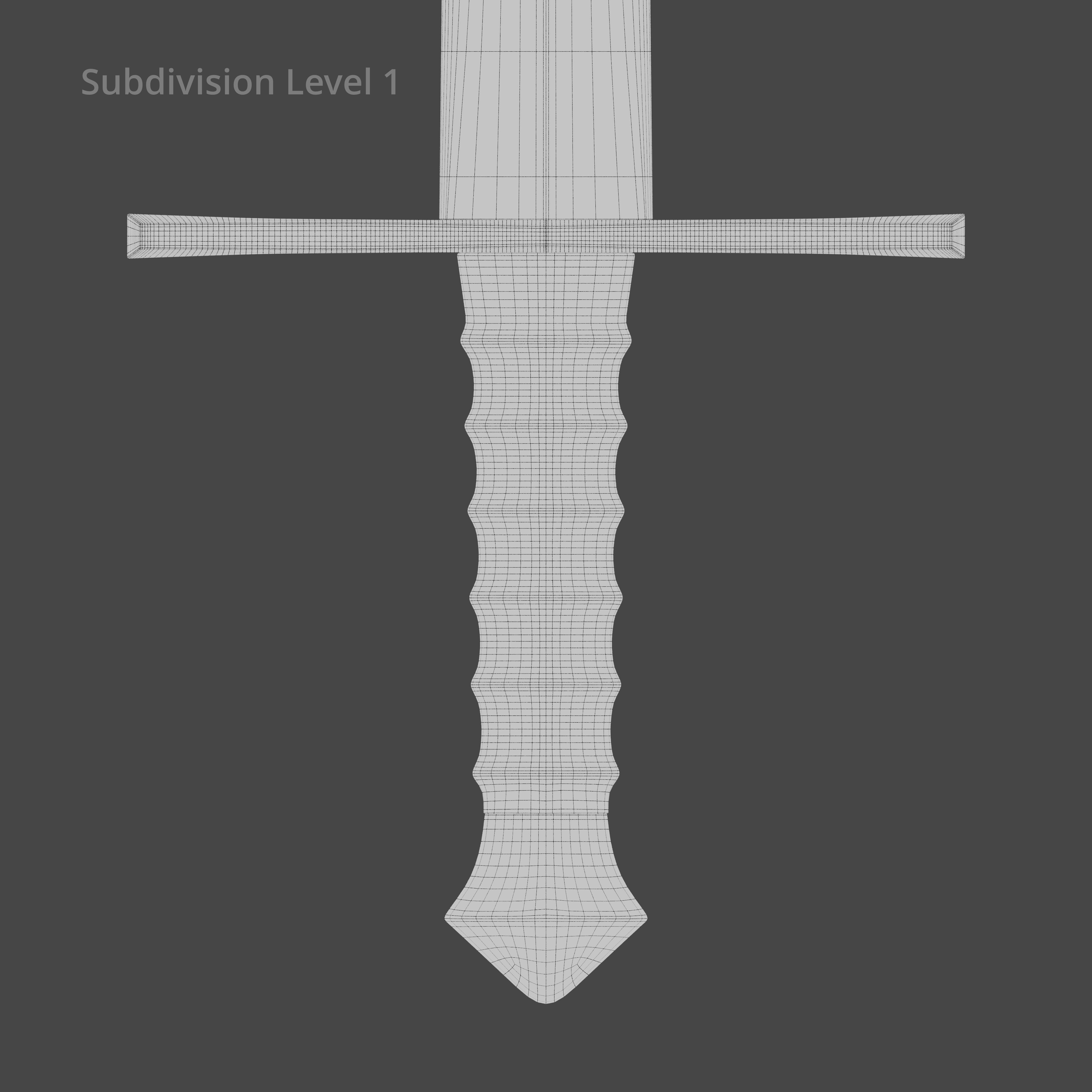 Collection medieval swords 01-05 plus old textures and sheaths 3D model_41