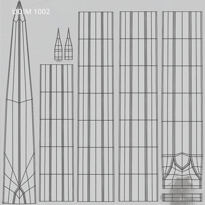 Collection medieval swords 01-05 plus old textures and sheaths 3D model_14