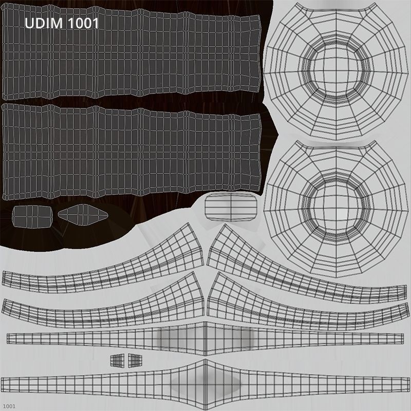 Collection medieval swords 01-05 plus old textures and sheaths 3D model_24