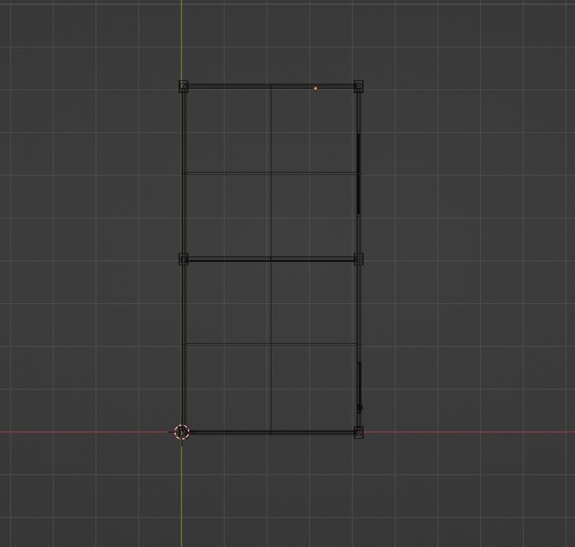 Container box Low-poly 3D model_16