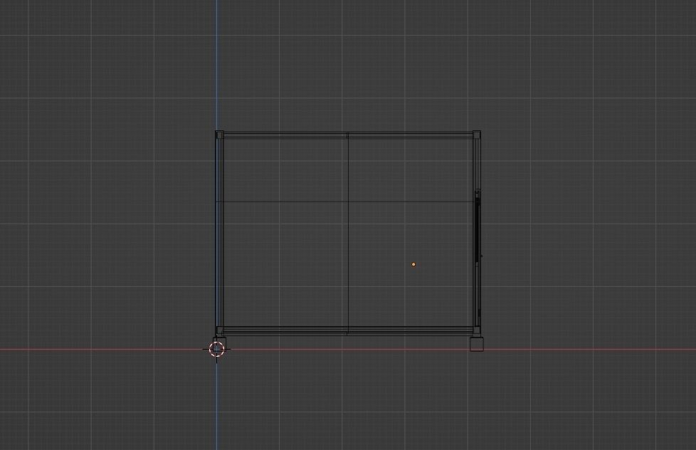 Container box Low-poly 3D model_15
