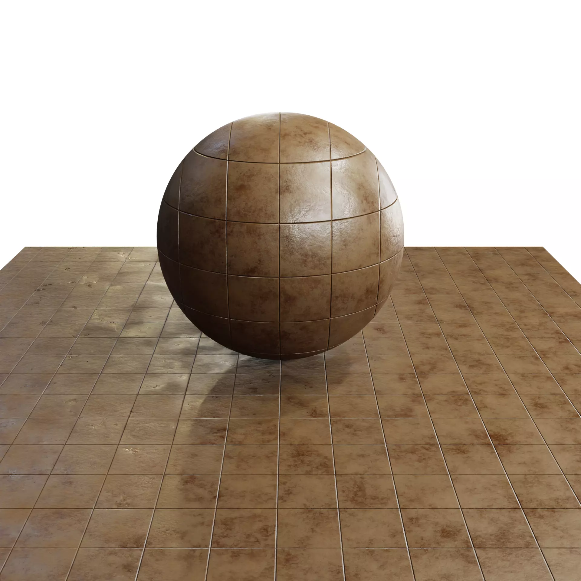 Procedural Tile Floor Material Free 3D model