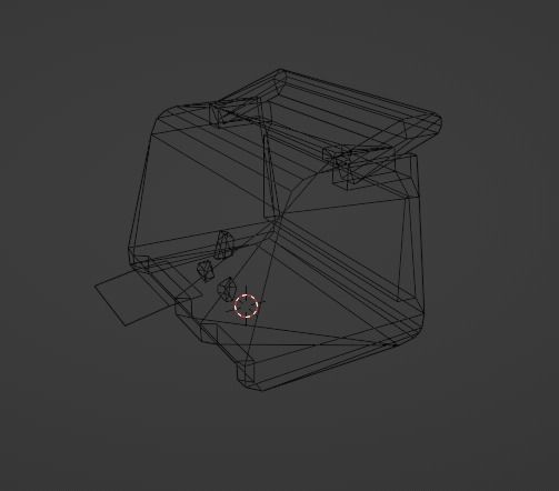 Defibrillator old radio Low-poly 3D model_18