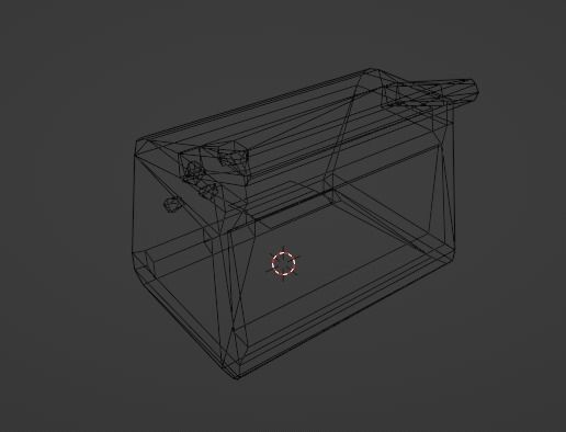Defibrillator old radio Low-poly 3D model_19