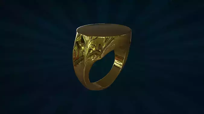 RING-002 Base Ring 3D model