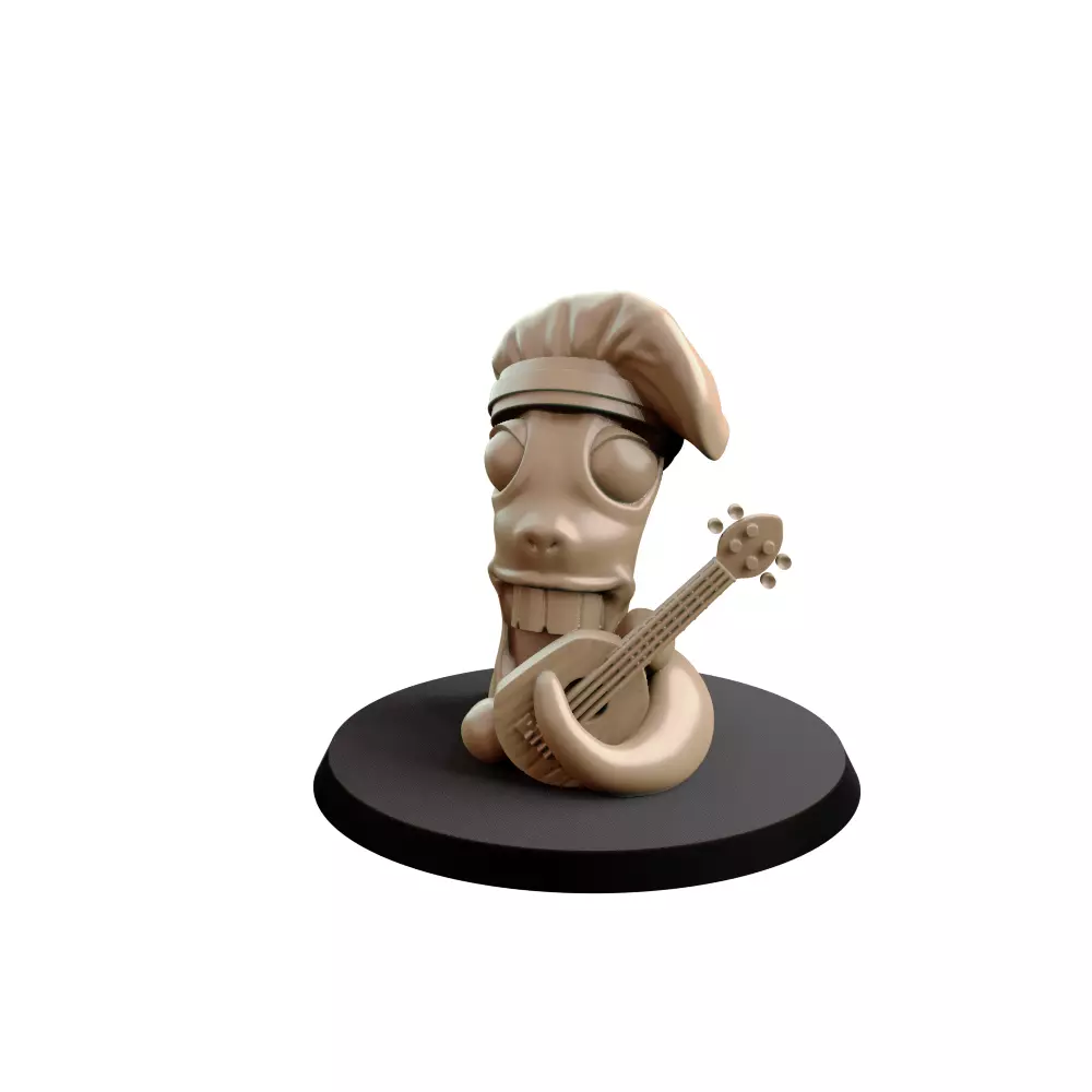 Worm Bard 3D print model