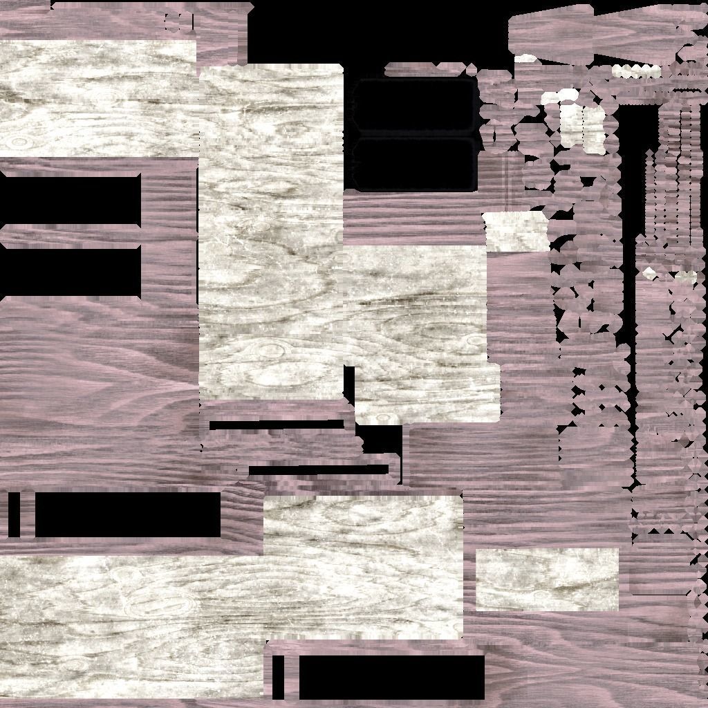 Hunting-style bookcase 3D model_10