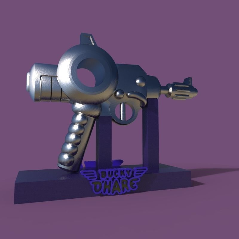 Bucky Ohares Space Laser 3D print model_22