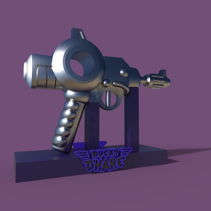 Bucky Ohares Space Laser 3D print model_14