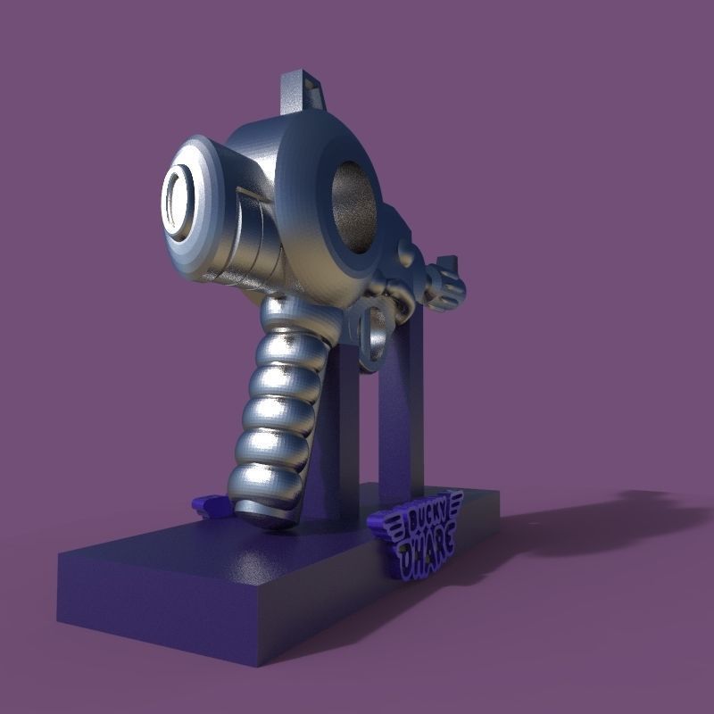 Bucky Ohares Space Laser 3D print model_23