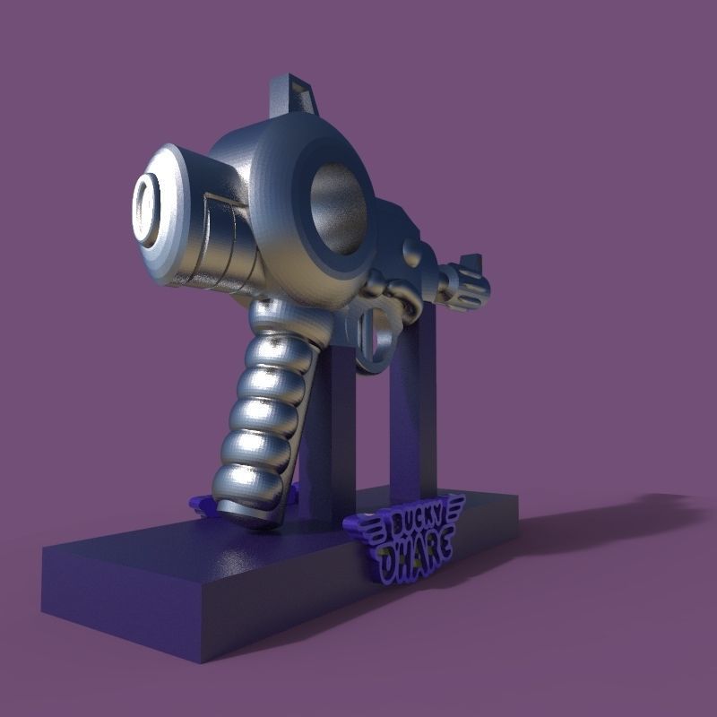Bucky Ohares Space Laser 3D print model_25