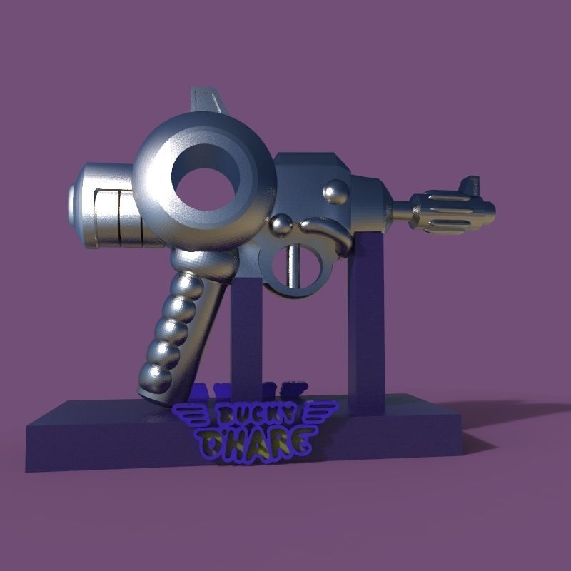 Bucky Ohares Space Laser 3D print model_27