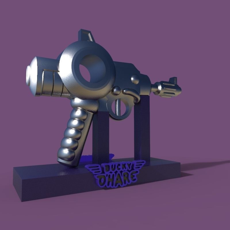 Bucky Ohares Space Laser 3D print model_34