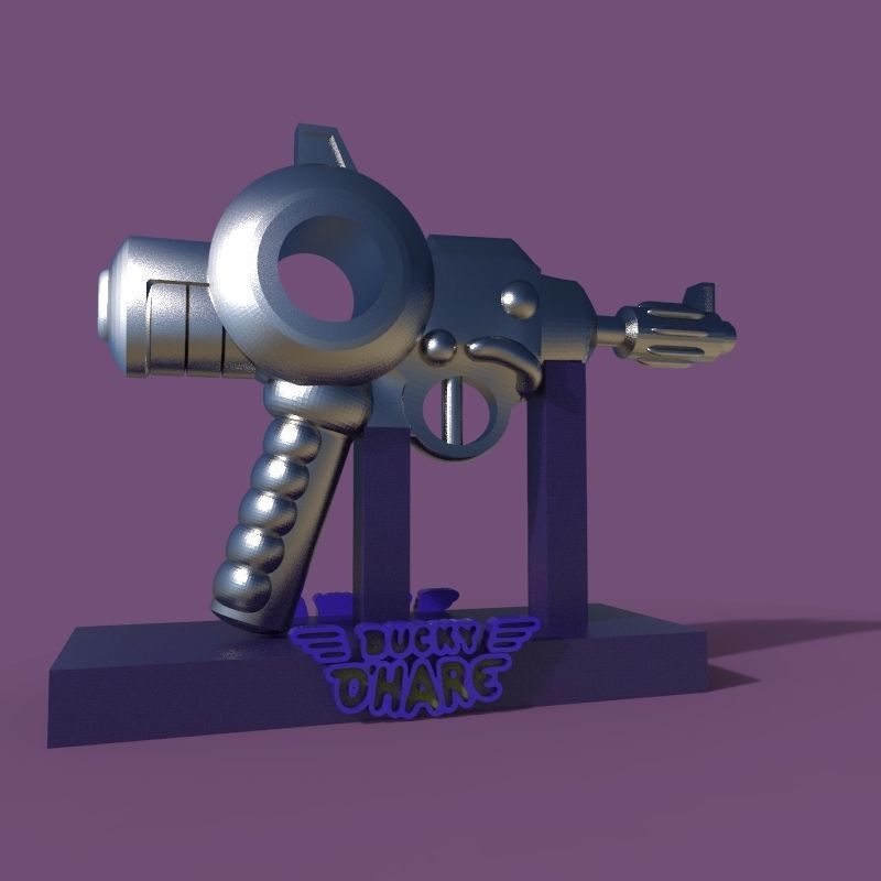 Bucky Ohares Space Laser 3D print model_15