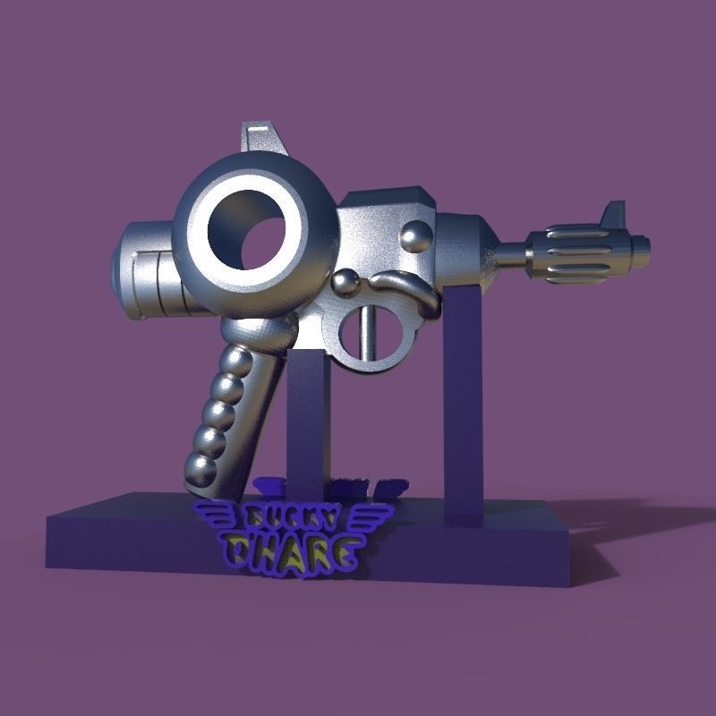 Bucky Ohares Space Laser 3D print model_35