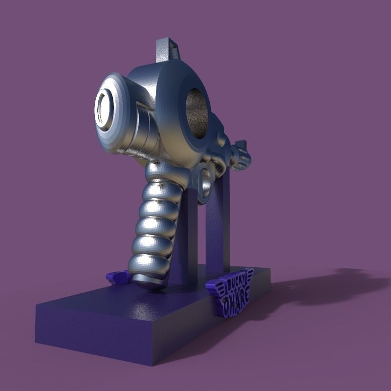 Bucky Ohares Space Laser 3D print model_19