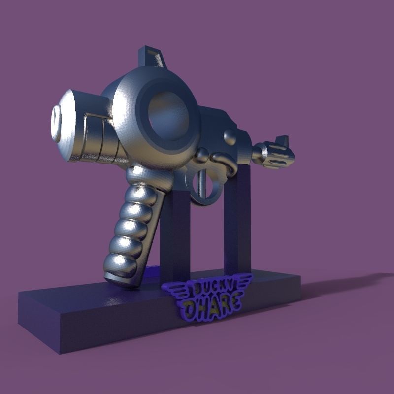 Bucky Ohares Space Laser 3D print model_31