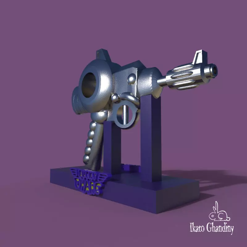 Bucky Ohares Space Laser 3D print model_0