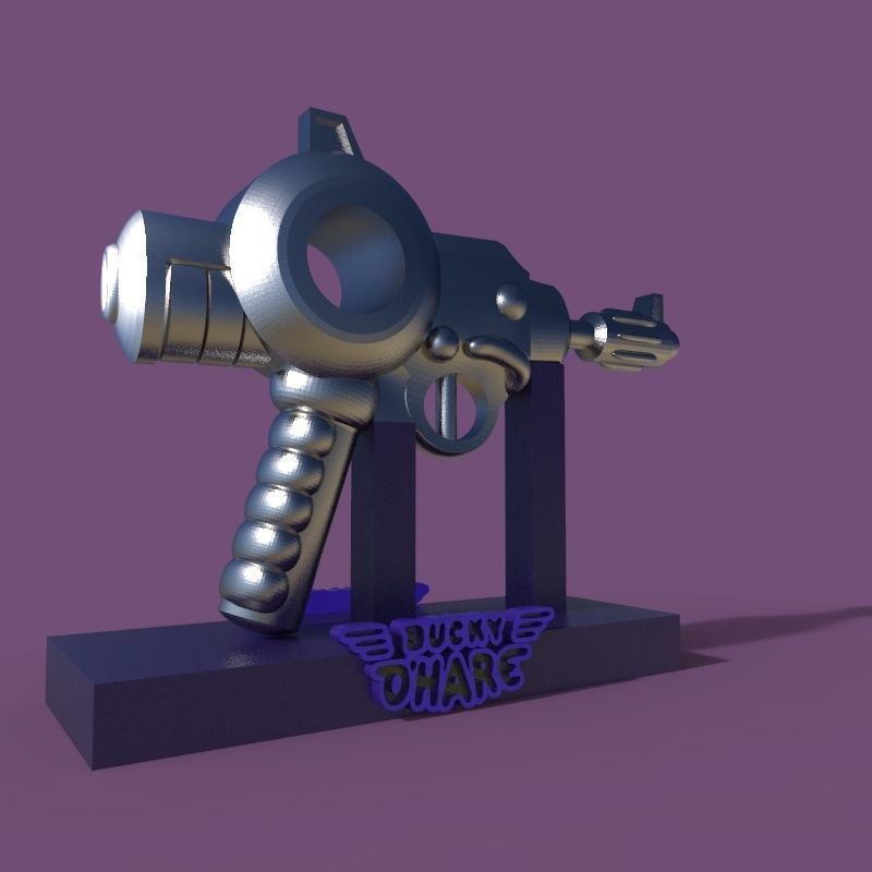 Bucky Ohares Space Laser 3D print model_36