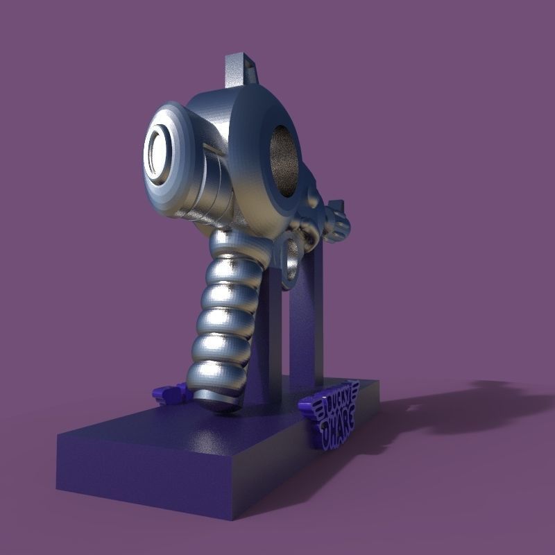 Bucky Ohares Space Laser 3D print model_10