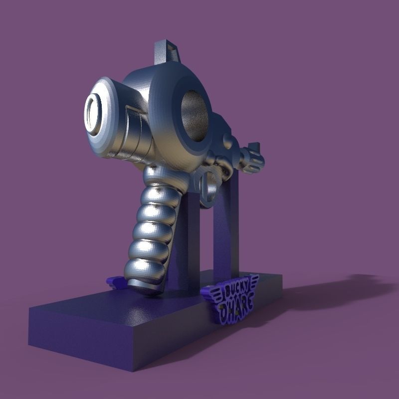 Bucky Ohares Space Laser 3D print model_7