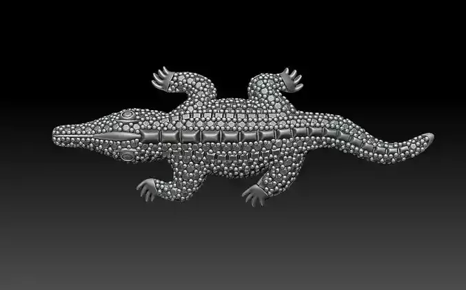 CROCODILE PENDANT