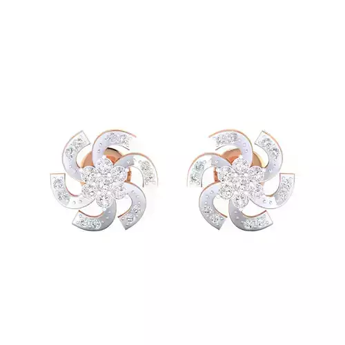 Women Stud Earrings STL JCD OBJ FBX Renders Details