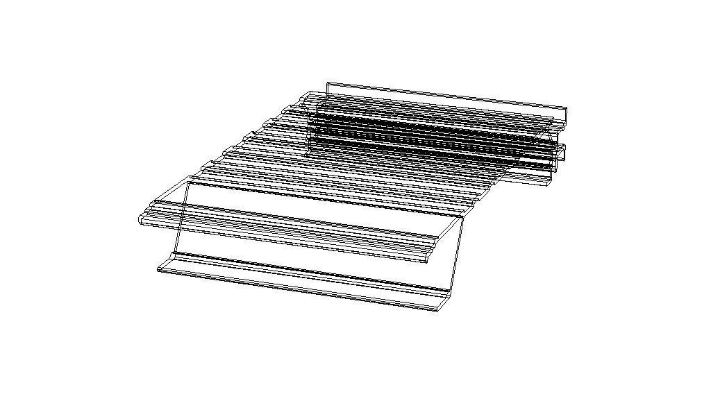 Extruded Aluminium Profile Enclosures Set for Auto Parts 3D model_100