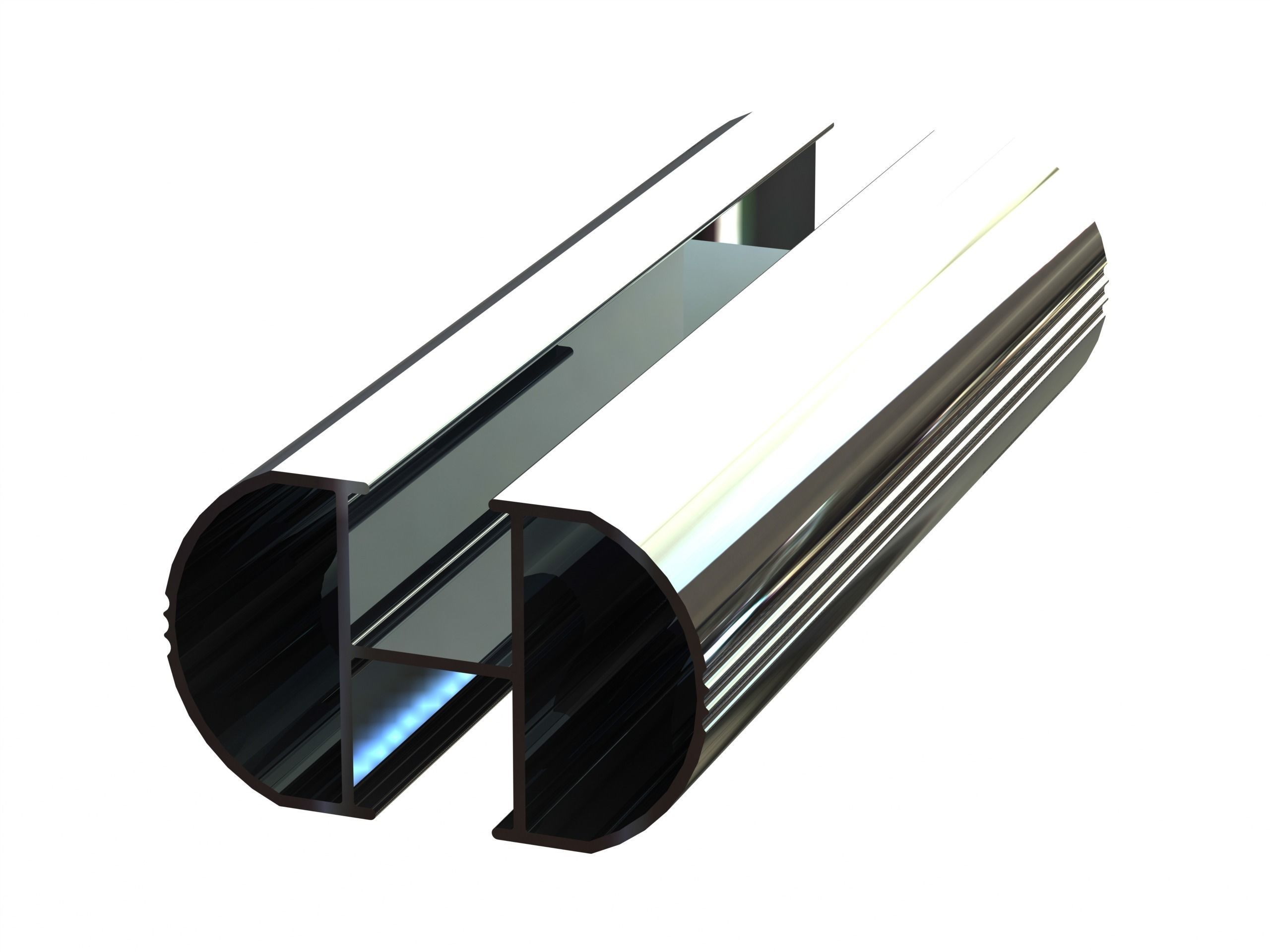 Extruded Aluminium Profile Enclosures Set for Auto Parts 3D model_18