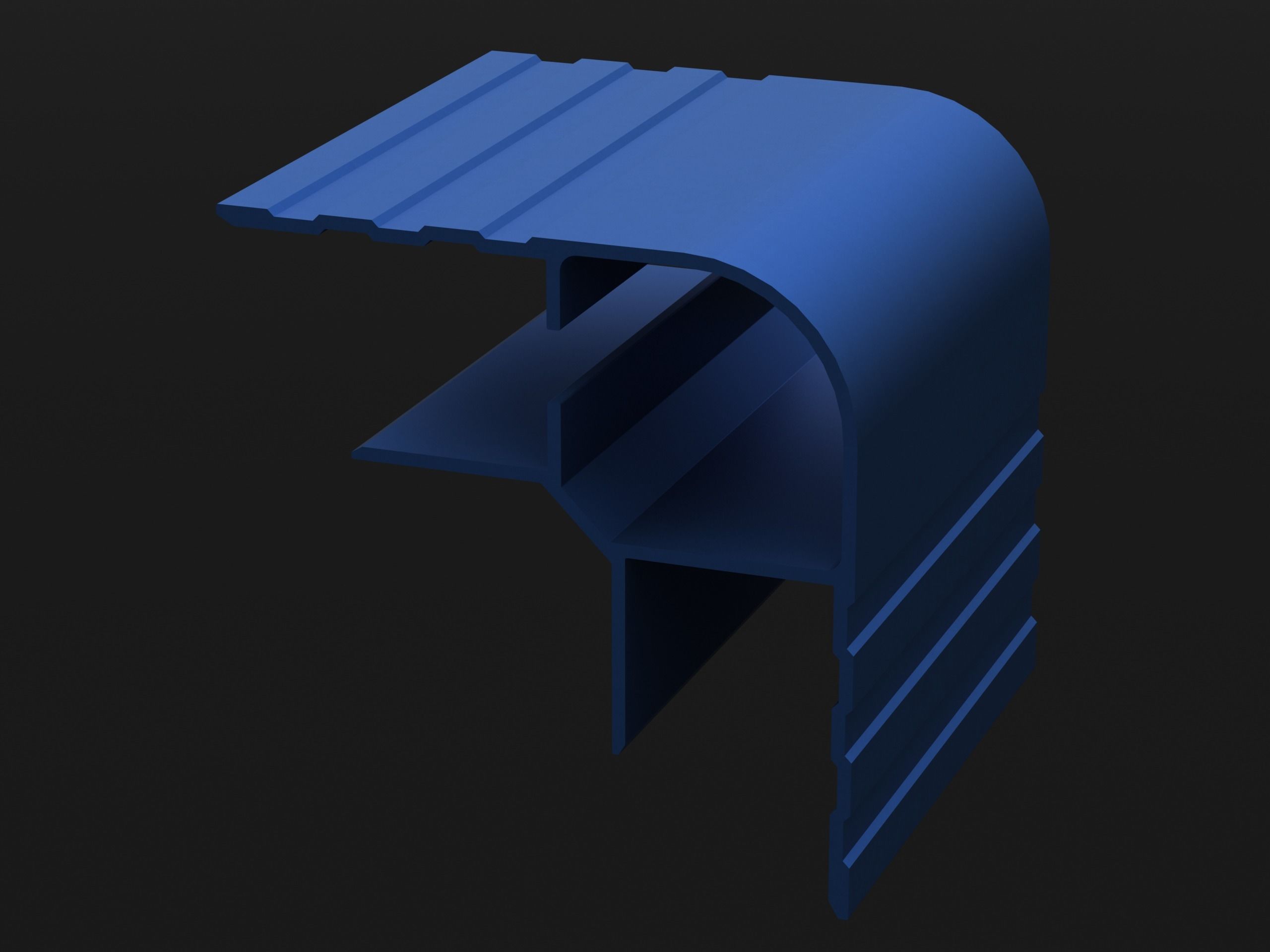 Extruded Aluminium Profile Enclosures Set for Auto Parts 3D model_69