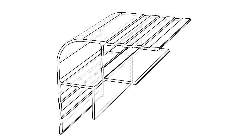 Extruded Aluminium Profile Enclosures Set for Auto Parts 3D model_86