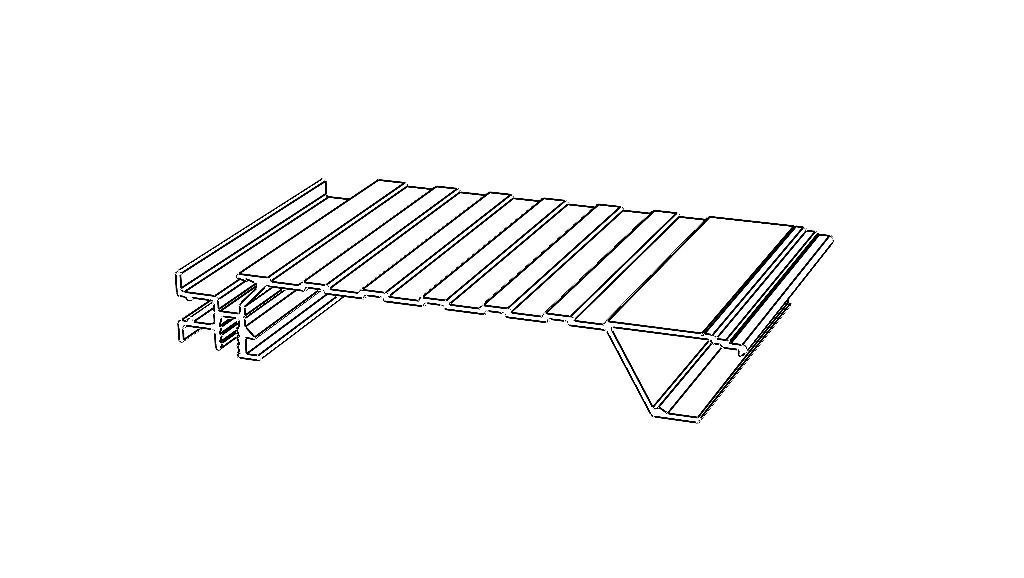 Extruded Aluminium Profile Enclosures Set for Auto Parts 3D model_104