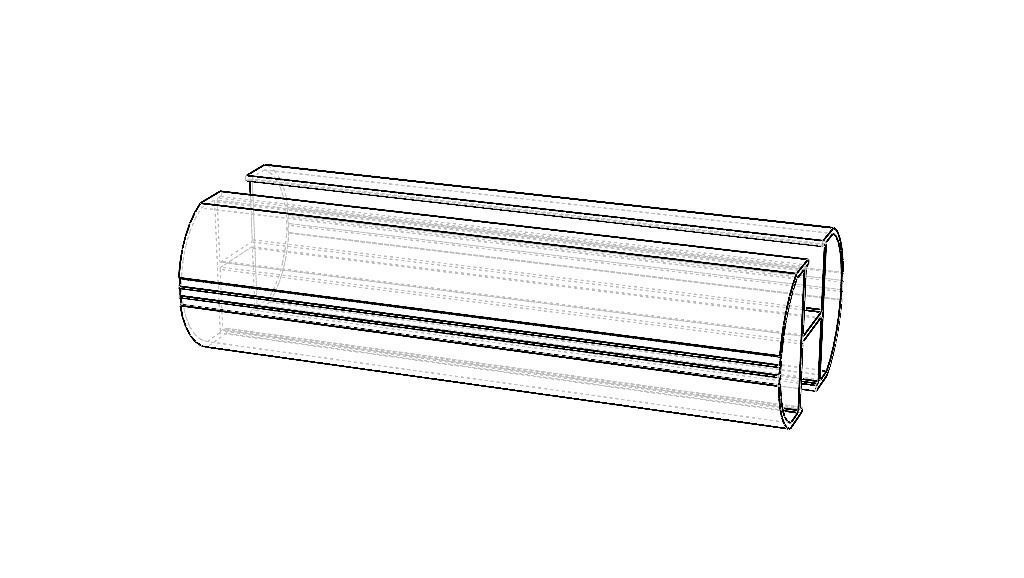Extruded Aluminium Profile Enclosures Set for Auto Parts 3D model_29