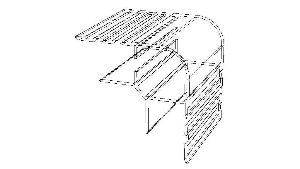 Extruded Aluminium Profile Enclosures Set for Auto Parts 3D model_73
