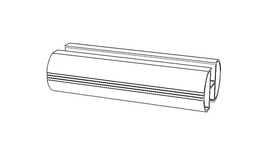 Extruded Aluminium Profile Enclosures Set for Auto Parts 3D model_28