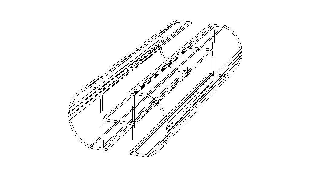 Extruded Aluminium Profile Enclosures Set for Auto Parts 3D model_22