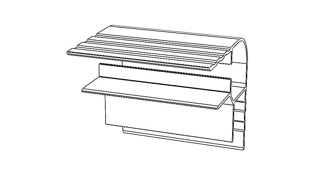Extruded Aluminium Profile Enclosures Set for Auto Parts 3D model_79