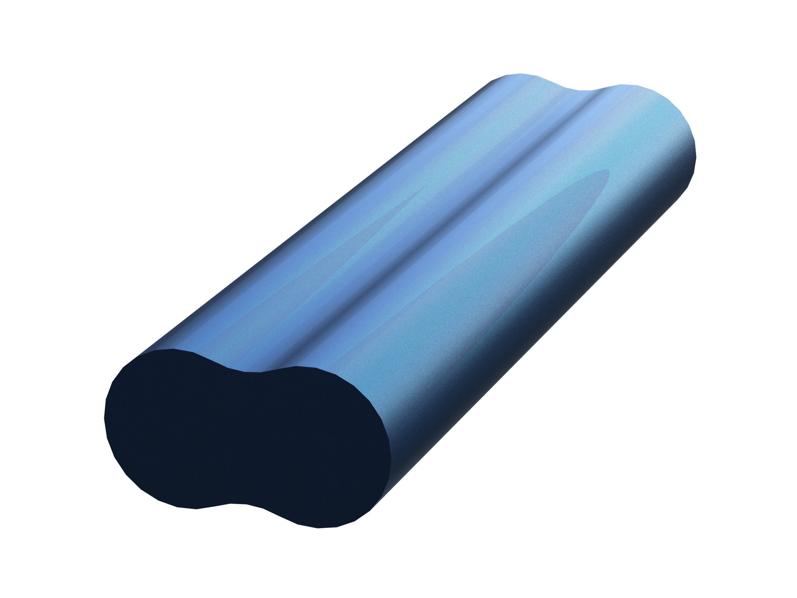 Extruded Aluminium Profile Enclosures Set for Auto Parts 3D model_2