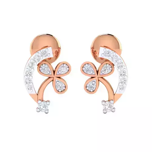 Women Earrings STL JCD OBJ FBX Renders Details