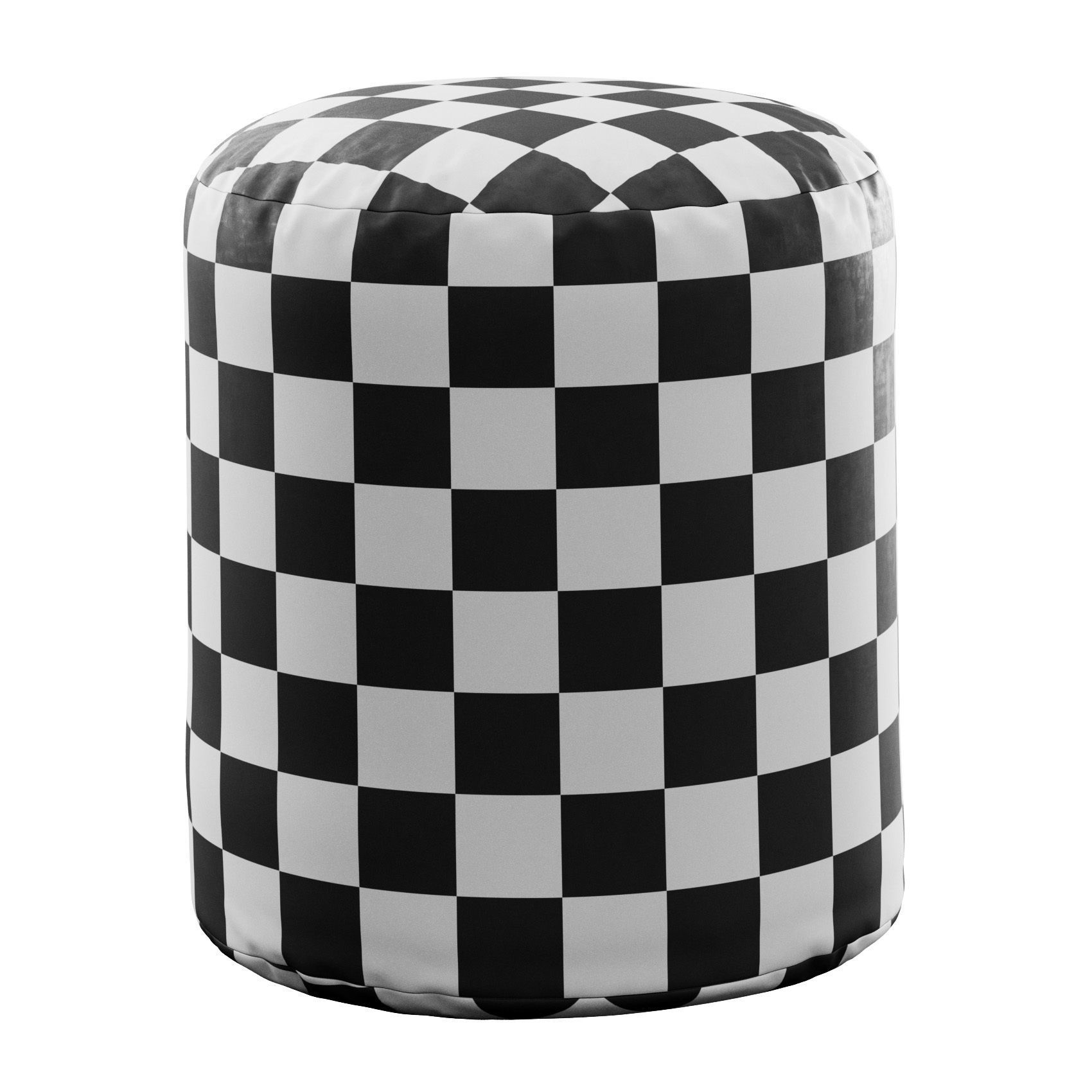 Soft Pouf by Viadurini 3D model_7